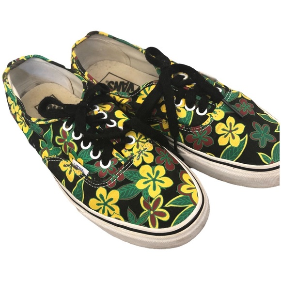 VANS Tropical Design low-top “Off The Wall” Sneakers - Picture 6 of 9